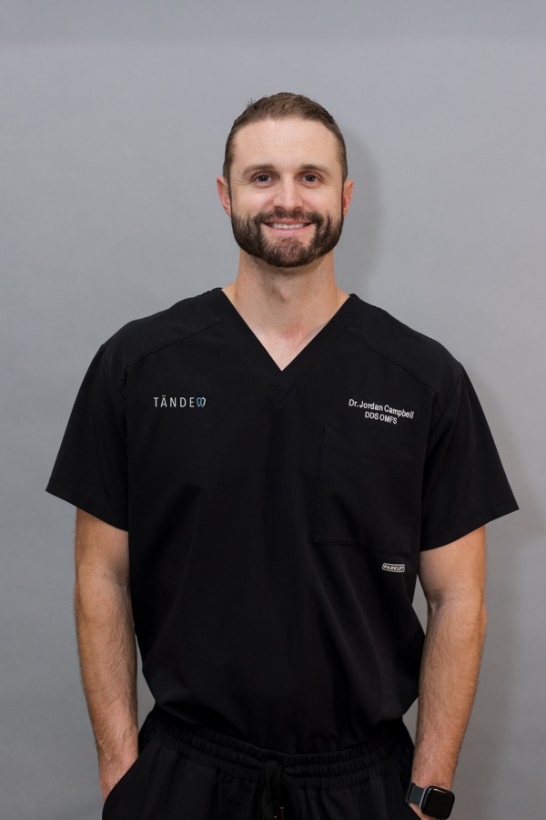 Dr. Jordan Campbell, oral and maxillofacial surgeon